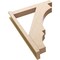 Ekena Millwork 6-in W x 34-in D x 46-in H Balboa Block Rough Cedar Woodgrain TimberThane Outlooker, Primed Tan OUTUR060X34X46BOA44RCPR - alternate 5